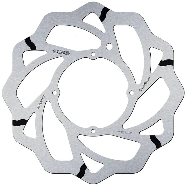KTM SX 85 19/16 [2015-2017, 2020, 2022-2024] - DISQUE DE FREIN FIXE WAVE RAINURÉ OVERSIZE – Photo 2