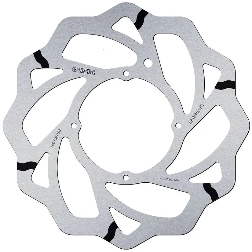 KTM SX 85 19/16 [2015-2017, 2020, 2022-2024] - DISQUE DE FREIN FIXE WAVE RAINURÉ OVERSIZE – Photo 1