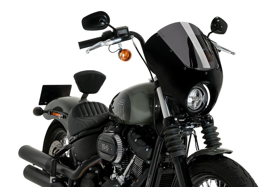 HARLEY-DAVIDSON SOFTAIL STREET BOB FXBB [2019] - Nuit noire | Fortement tonique | PUIG21213F