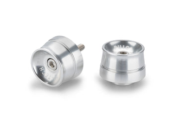 APRILIA TUONO 457 [2025] – Embouts de guidon Speed – Argent - 0