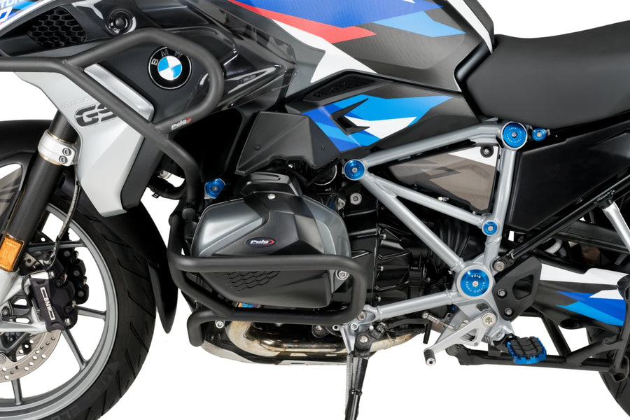 BMW R 1250 GS ADVENTURE [2024] – Caches de châssis en aluminium – argent