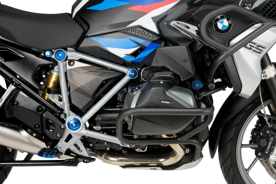 BMW R 1250 GS ADVENTURE [2024] – Caches de châssis en aluminium – argent