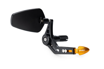 KTM RC 390 [2025] - Brake lever protection with rear view mirror Pro | Gold | PUIG 21440O
