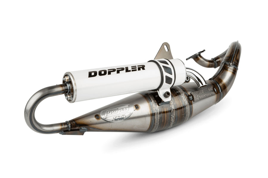 Aprilia SR Netscaper 50 2T LC - Exhaust S3R Evolution white