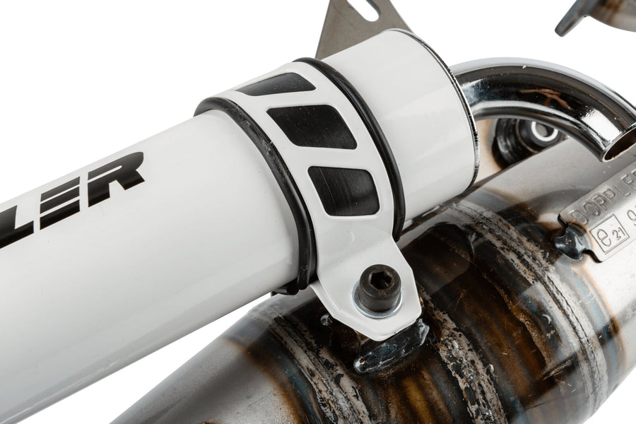 Aprilia SR Netscaper 50 2T LC - Exhaust S3R Evolution white