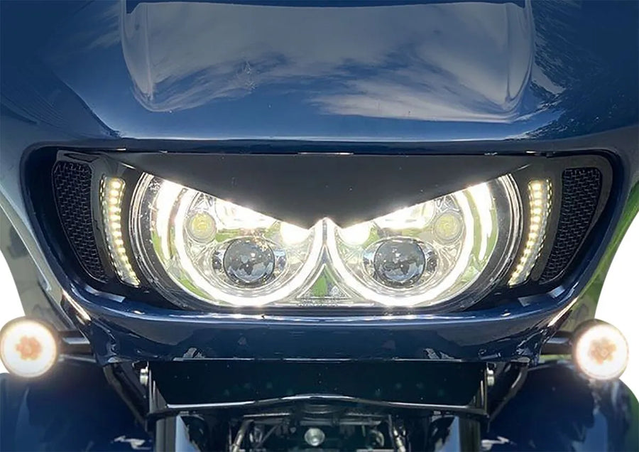 harley-davidson road glide [CUSTOM DYNAMICS] – Genesis® 4 Dynamic LED Road Glide® ventilation inserts