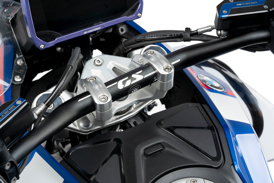 BMW R 1300 GS TROPHY [2025] – Pullback Lenkererhöhungen – Schwarz