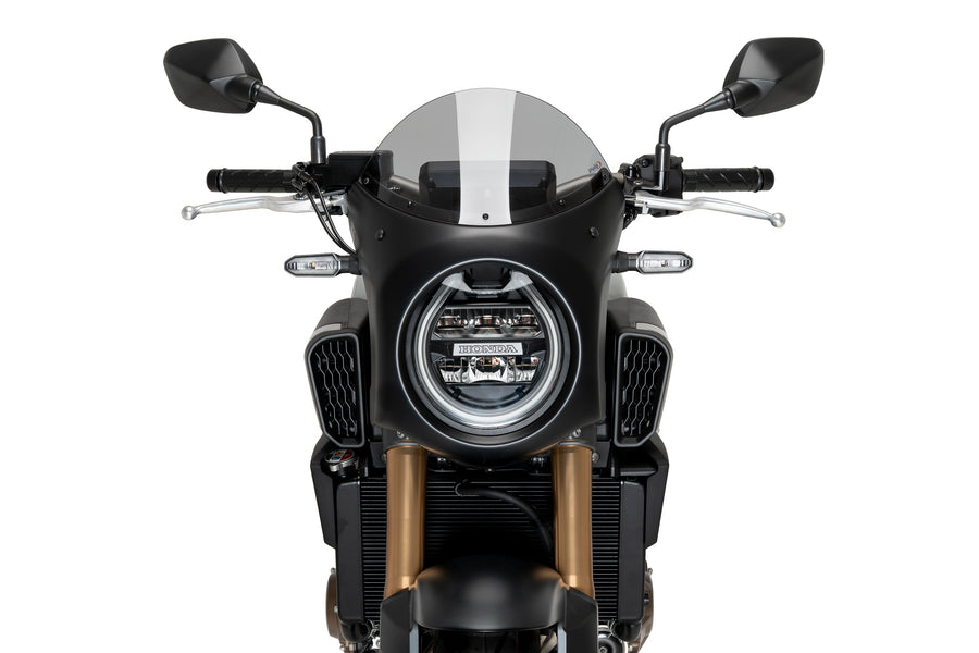 HONDA CB 650 R NEO SPORTS CAFE [2025] – Retro-Verkleidungscheibe – Schwarz