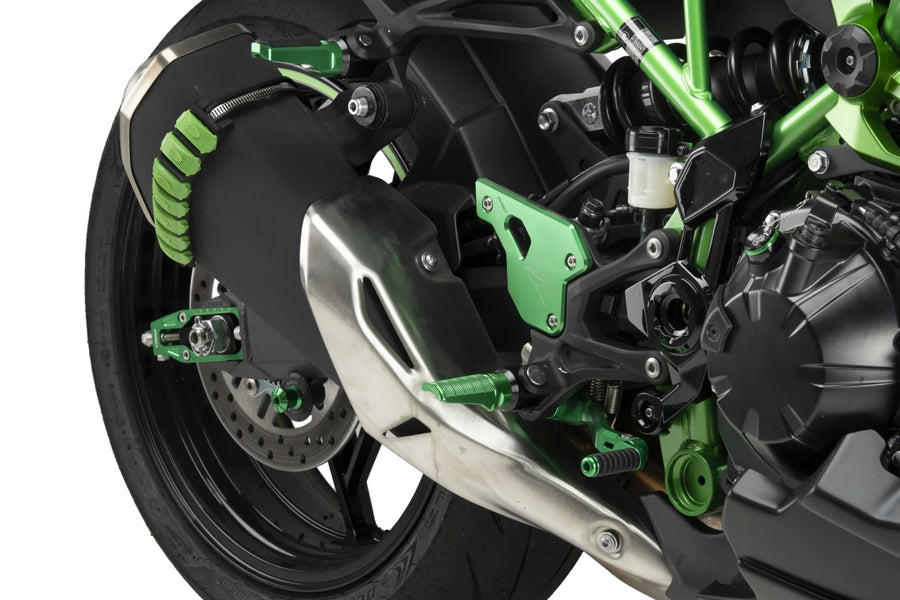 KAWASAKI Z 900 SE [2025] – Plaques de talon – Noir