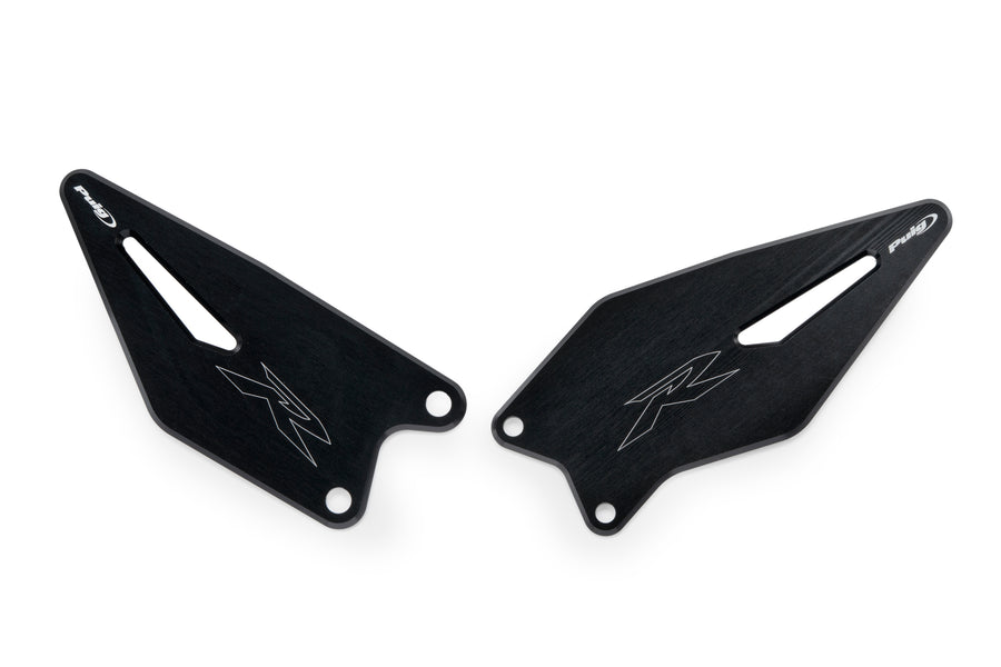 KAWASAKI ZX-6R NINJA [2025] – Plaques de talon – Noir
