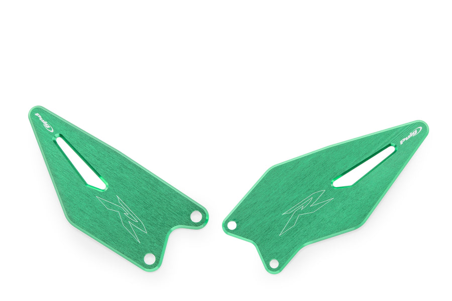 KAWASAKI ZX-6R NINJA [2025] – Plaques de talon – Noir
