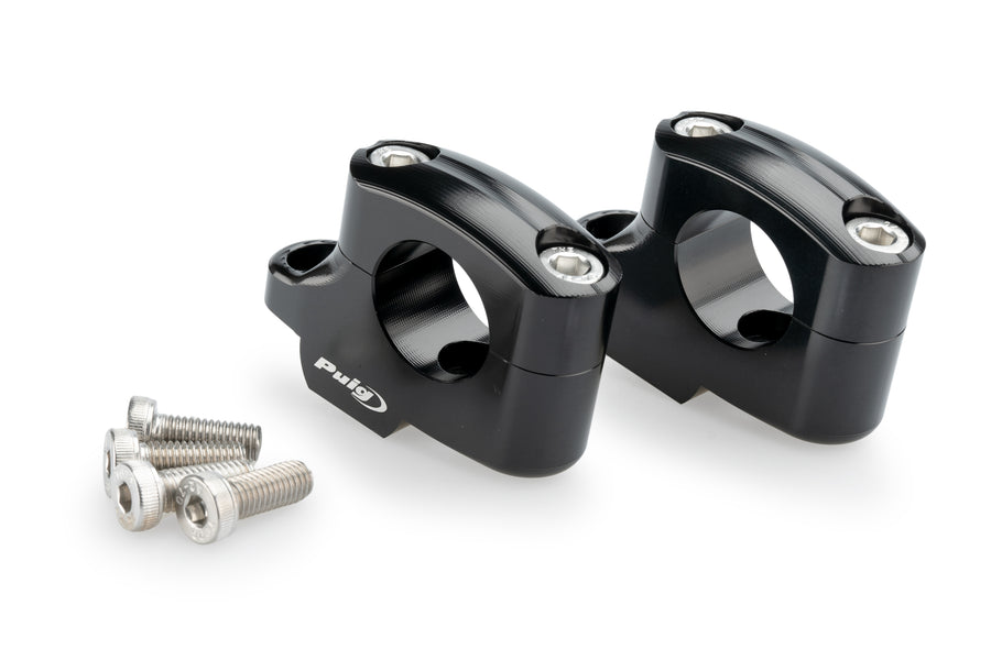 BMW R 12 NINET [2025] – Pullback handlebar risers – black