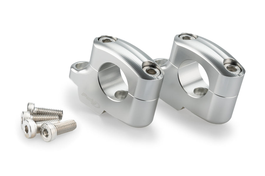 BMW R 12 NINET [2025] – Rehausses de guidon Pullback – argent