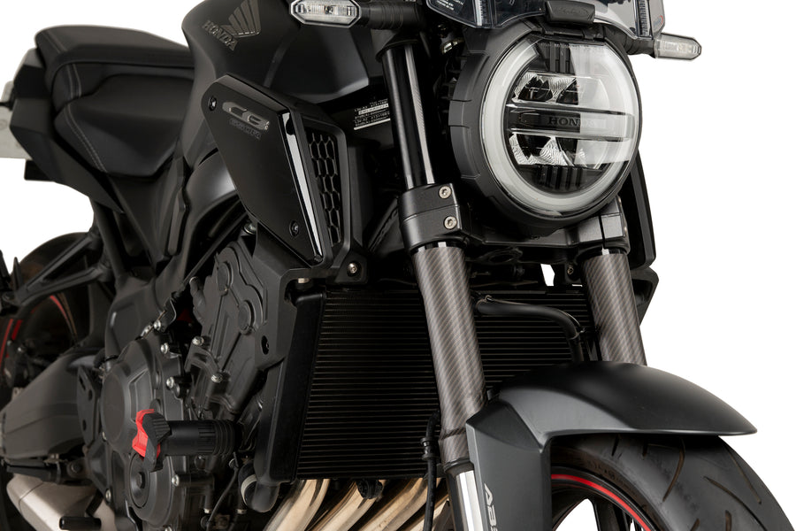 KTM RC 390 [2025] – Autocollant kit protection fourche – Look carbone