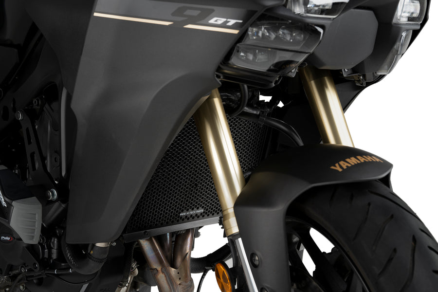 YAMAHA TRACER 9 Y-AMT [2025] – Sturzpads R12 – Schwarz