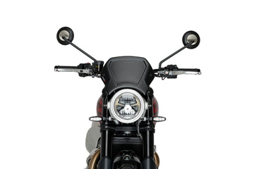 TRIUMPH SCRAMBLER 1200X [2025] – ALU Frontplatte – Schwarz