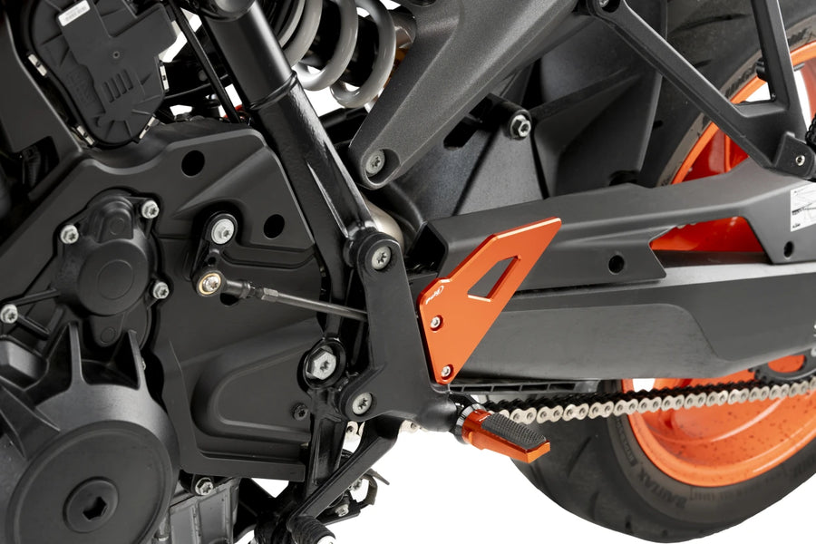 KTM 990 DUKE R [2025] – Fersenplatten – Schwarz