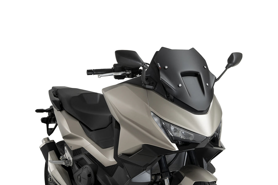 YAMAHA X-MAX 300 TECH MAX + [2025] - Windschutzscheibe V-Tech Line Sport | Mattschwarz | PUIG 22583J
