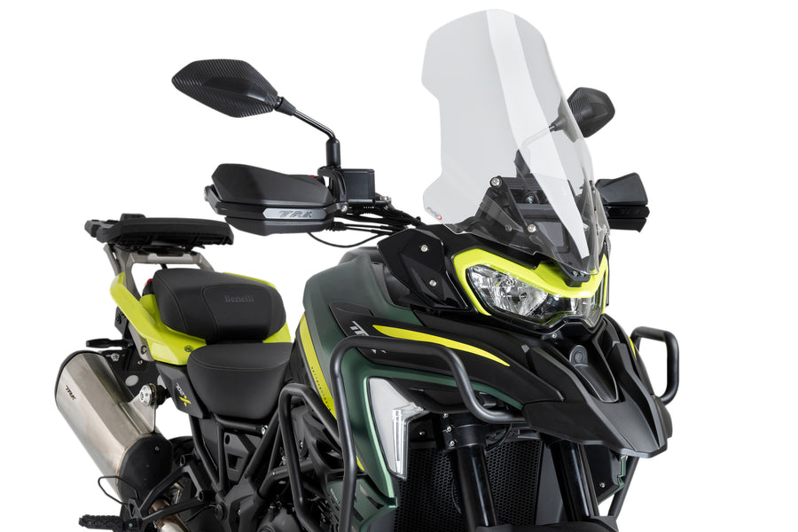BENELLI TRK 702 [2025] – touring screen – transparent rear view