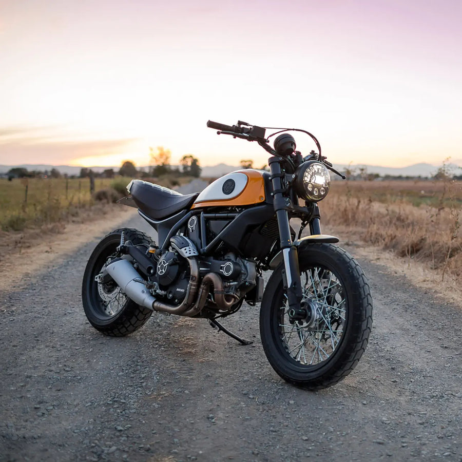Moto Guzzi V 35 350 C [1981] - 7" LED Adaptive 2 Scheinwerfer – Bild 4