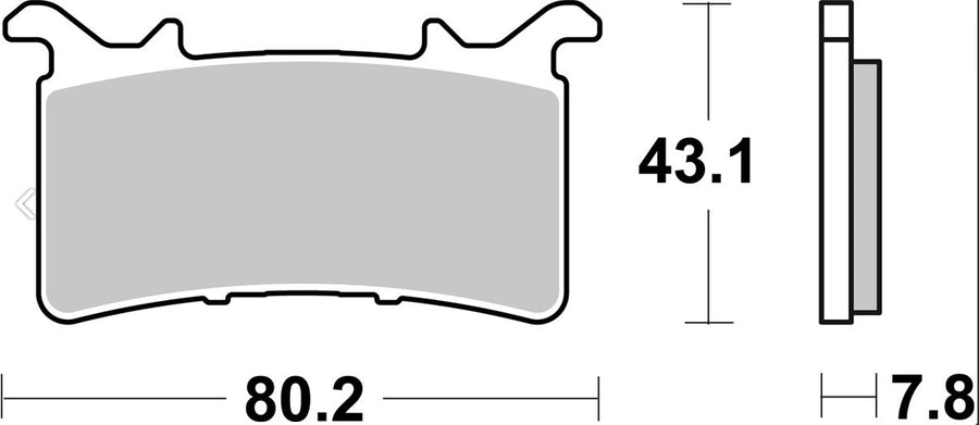 HONDA CBR 1000 [2020-2022] - Bremsbeläge Dual Sinter