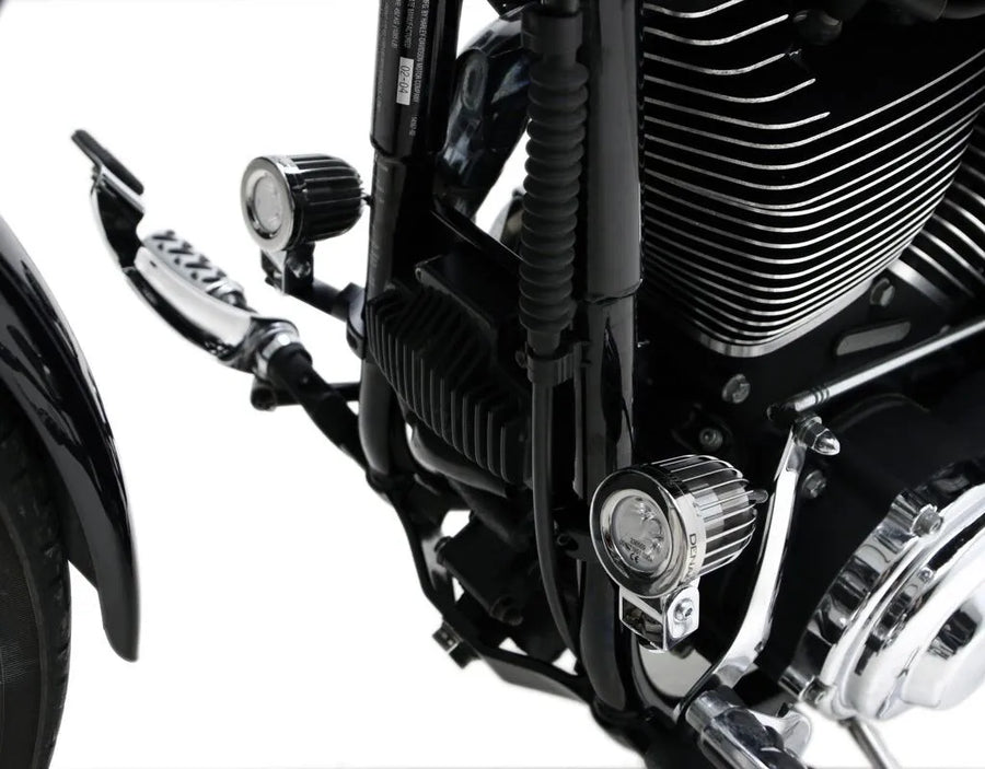 cf moto 800 [DENALI] – Support articulé pour feux diurnes