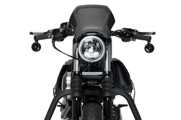 HARLEY DAVIDSON SPORTSTER 883 IRON XL 883 N [2012] – ALU Frontplatte – Silber