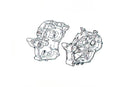 Beta RR Enduro 50 2T - engine housing original spare part