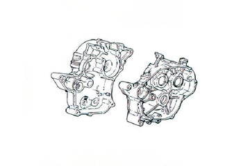 Beta RR Enduro 50 2T - Motorgehäuse original Ersatzteil