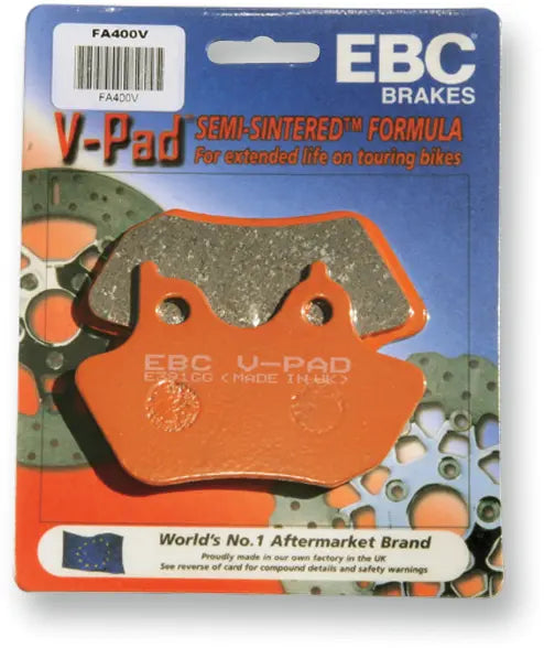 BMW F 800 ST ABS [EBC] – Halbgesinterte „V“-Bremsbeläge vorne