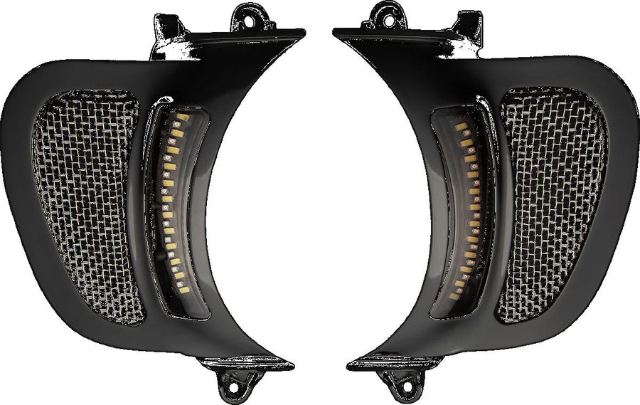 Harley-Davidson Road Glide [CUSTOM DYNAMICS] – Inserts de ventilation Genesis® 4 Dynamic LED Road Glide®