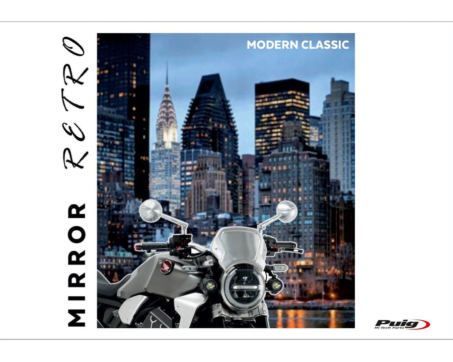 KTM 890 DUKE R [2025] – Rétroviseur rétro – Aluminium anodisé