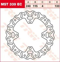 Suzuki Rm-Z 450 [2005-2008, 2025-2026] - DISQUE DE FREIN REQUIN FIXE – Photo 9