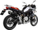 bmw f 750 gs [LEOVINCE] – Silencieux arrière Nero - acier inoxydable