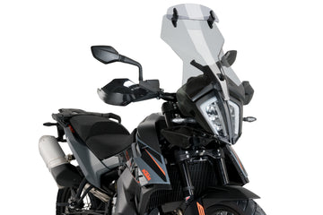 KTM 890 ADVENTURE R RALLY [2024] – touring windshield with spoiler windshield – tinted