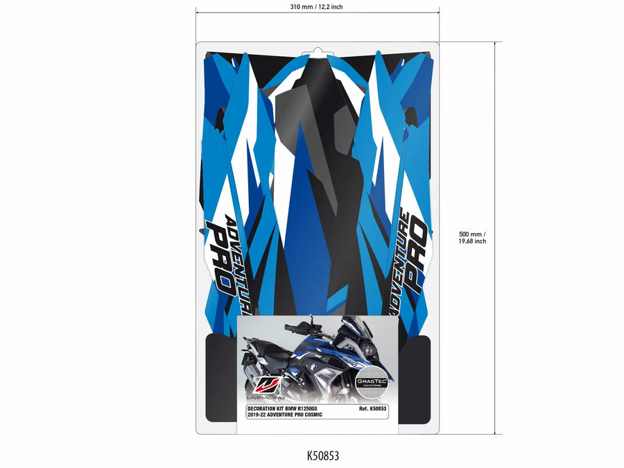 BMW K 1200 R [uniracing] - sticker set