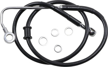 harley davidson flstc [DRAG SPECIALTIES] – Verlängerte Edelstahl-Bremsleitung