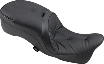 harley davidson touring [DRAG SPECIALTIES] – Siège en cuir 2 places, compatible dossier, touring