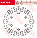 Yamaha Fz 750 [1990, 1992] - brake disc - picture 8
