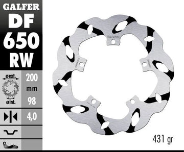 Piaggio HEXAGON 250 GT [1998, 2001] - Wave® brake disc – picture 2