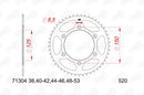 CF Moto 800 NK Advanced [2023-2025] - Kettenkit 520 XHR4 - 16/45-122 - Standard Kettenrad Stahl