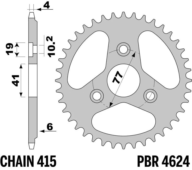 CF Moto 675 NK [2025-2026] - Kettenkit 520 XSR4 - 15/48-114 - Standard Kettenrad Stahl