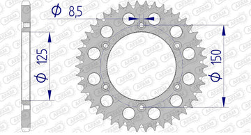 HUSQVARNA FS 450 [2023-2026] - Kettenkit 520XRR3 14/46-116 - standard Kettenrad