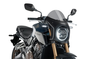 HONDA CB 650 R NEO SPORTS CAFE [2023] – Retro-Verkleidungscheibe – Schwarz - 0