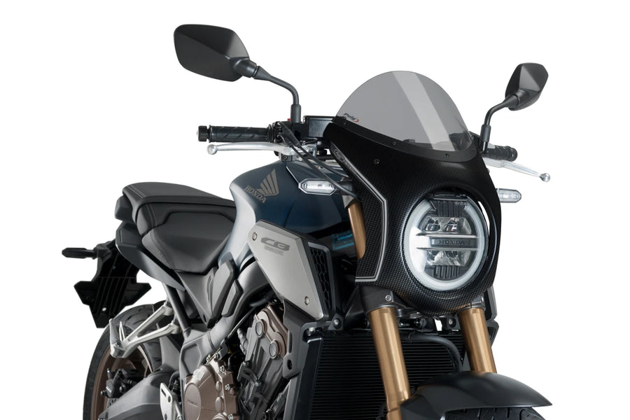 HONDA CB 650 R NEO SPORTS CAFE [2023] – Bulle de carénage rétro – Transparent