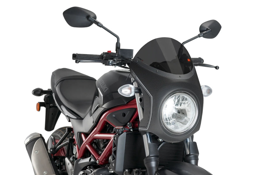 SUZUKI SV 650 [2025] – Retro-Verkleidungscheibe – Transparent
