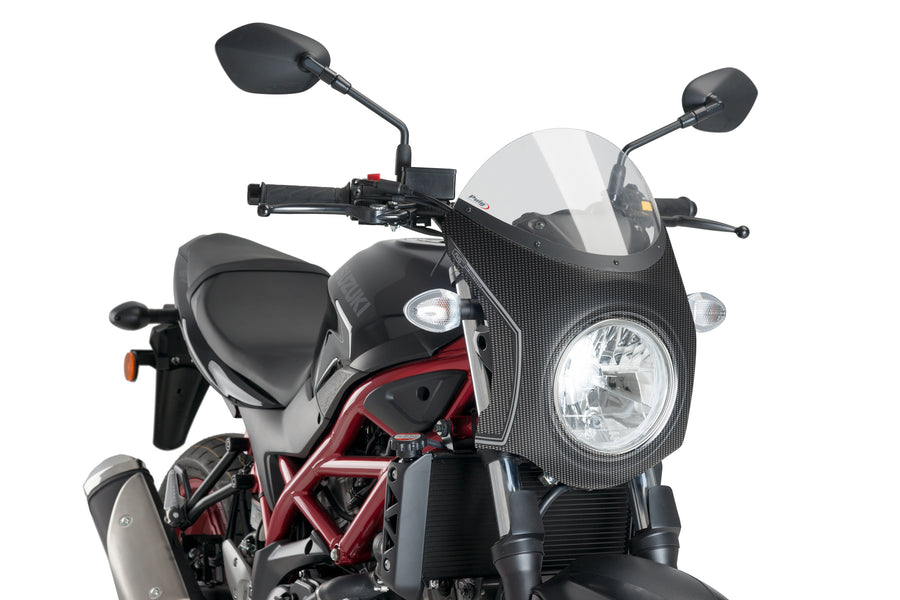 SUZUKI SV 650 [2025] – Bulle Rétro Carénage – Noir