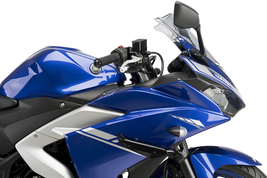 YAMAHA YZF-R3 [2018] - PUIG Downforce Sport Seiten-Spoiler | Schwarz | PUIG 3171N