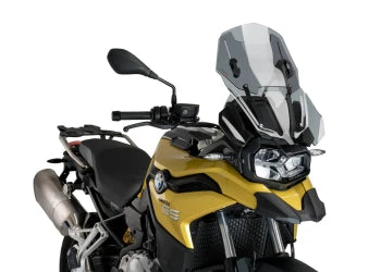 BMW F 800 GS [2025] – Touring Screen Plus – Gros plan transparent