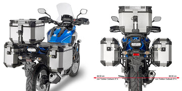 HONDA NC 750 [2016-2020] - Support de valise tubulaire pour Trekker Outback